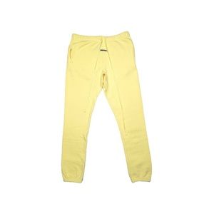 FEAR OF GOD ESSENTIALS YELLOW SWEATPANTS